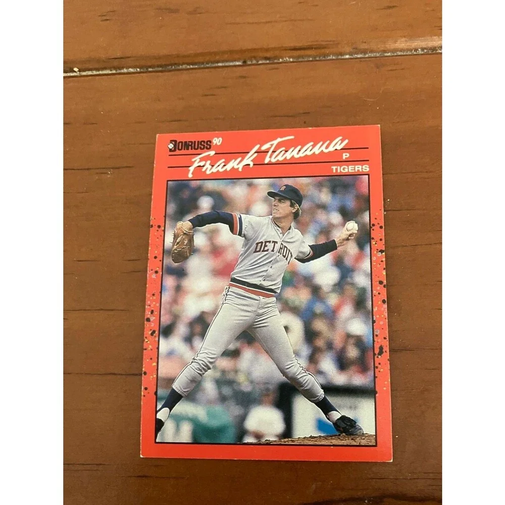 1990 Donruss Detroit Tigers Baseball Card Trading Card